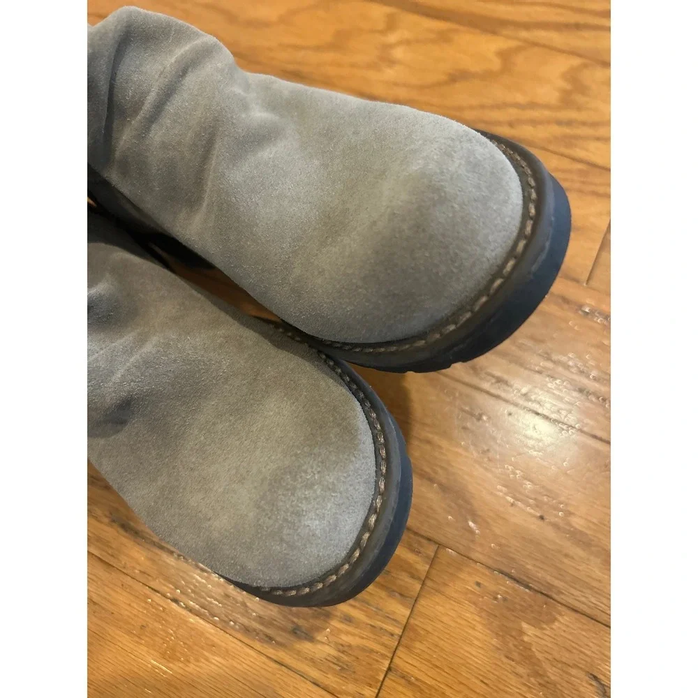 Clarks Orinocco Kick Suede Moto Steamfunk Grunge Whimsgoth Boot SZ 6.5